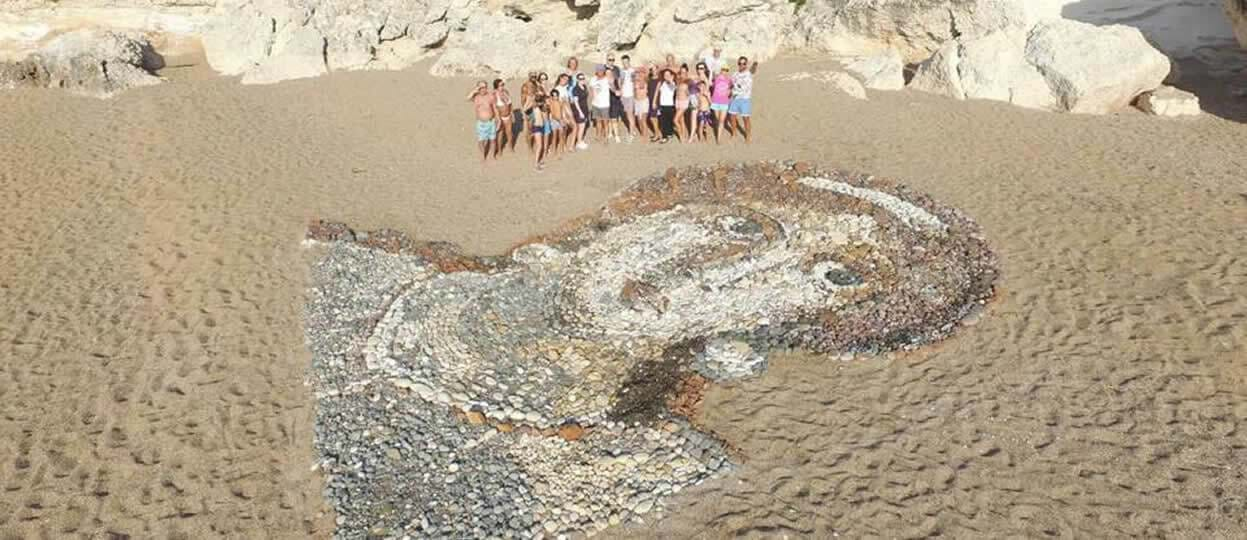 Land Art by Katerina Foukara and Arsenty Lysenkov