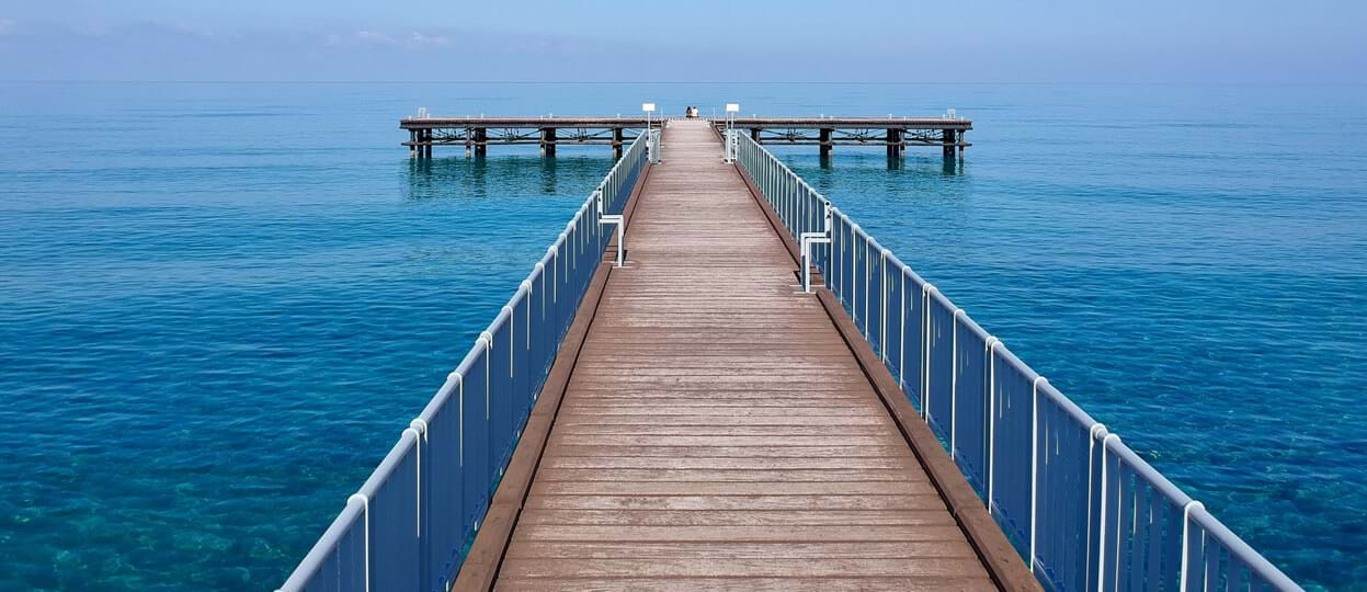 Jump into the Sea at Limni Pier-And Take a Dive into History, Too