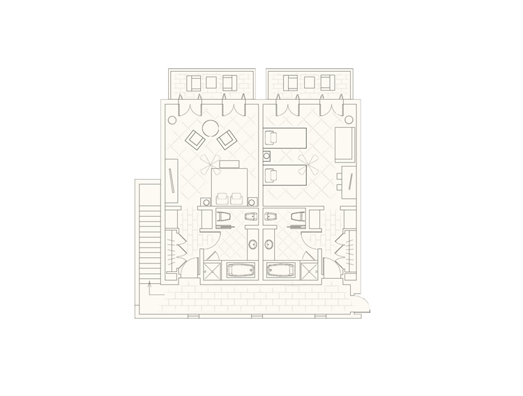 Alexandros Residence With Pool Layout