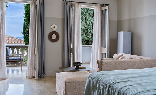 Interconnecting Junior Suite & Garden Studio With Sea View