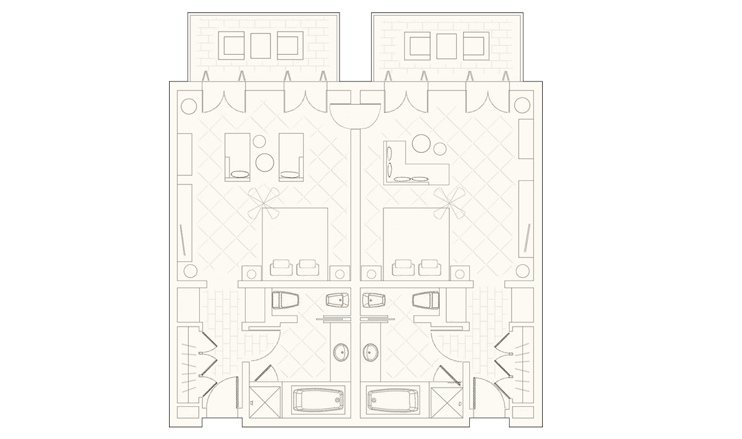 Connecting Garden Studios layout