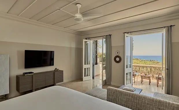 Interconnecting Junior Suite & Garden Studio With Sea View