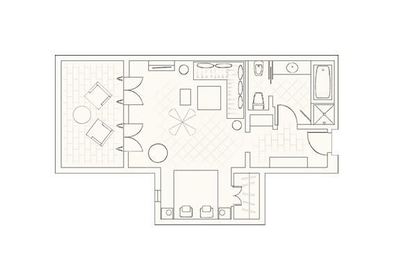 Junior Suite Layout