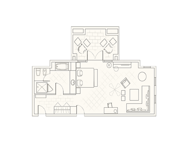 Junior Panorama Suite Layout