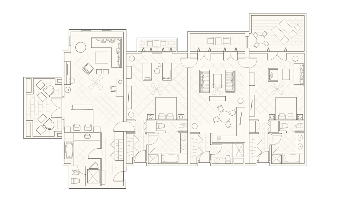 Three Bedroom Suite