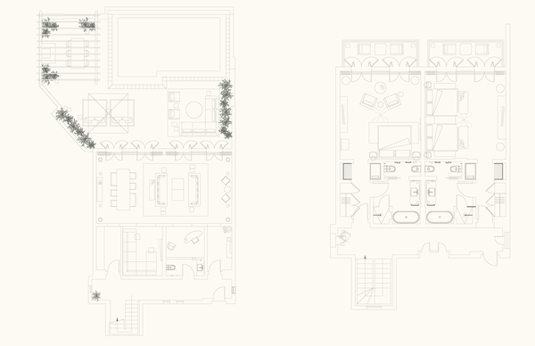 Alcyone Residence with Pool Layout