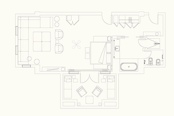 Junior Panorama Suite Layout